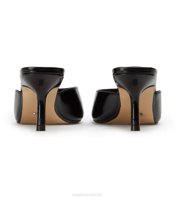 Stöckelschuhe| de Tony Bianco Frauen Asar-Absätze Schwarz hochglänzend 462453